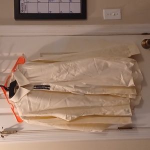 Geoffrey Beene Ritted Sateen Dress Shirt